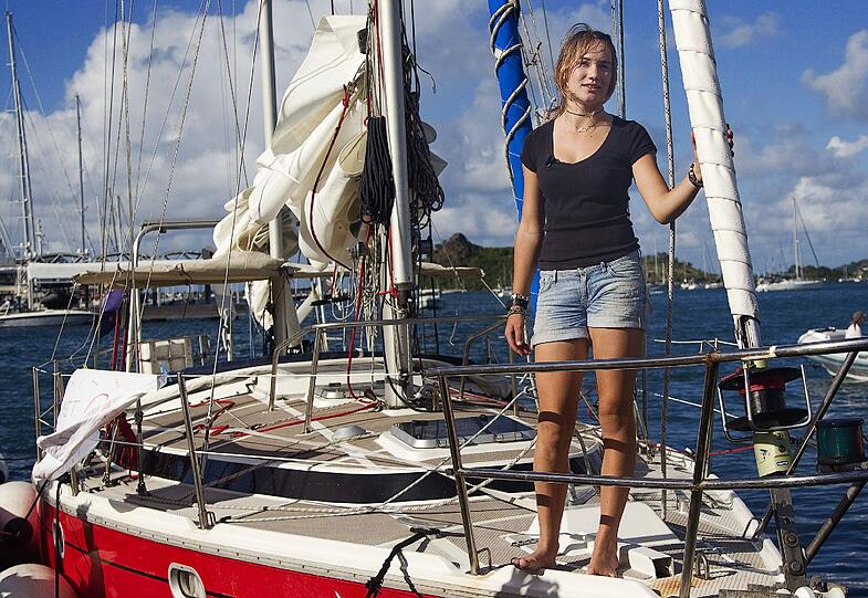 Laura Dekker ist zurück - Bilder ihrer Ankunft.