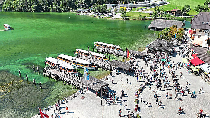 Ein Besuchermagnet: der Königssee. Unweit der viel besuchten Seelände des Königssees soll ein Hotelprojekt verwirklicht werden.