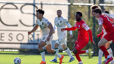 Wurde nach seiner Verletzung direkt von der Anlage gefahren: Youngster Sean Dulic.