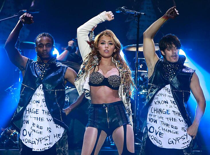 Sie ist die heißeste! Platz 1: Miley Cyrus