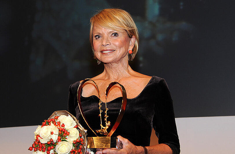 Uschi Glas bei der Verleihung des Wohltätigkeitspreises Prix Courage in der Allerheiligen-Hofkirche.