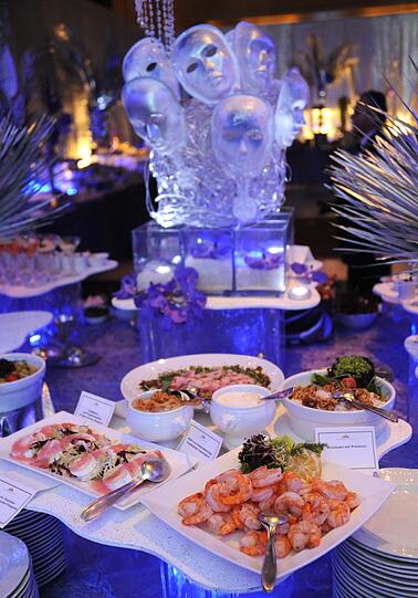 Gastronomenball im Bayerischen Hof: Leckereien wohin das Auge reicht.