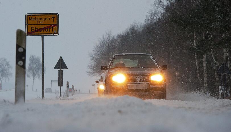 Das Schnee-Chaos im Norden Deutschlands - zum Durchklicken