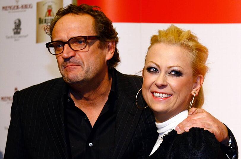 Jenny Elvers-Elbertzhagen und ihr Noch-Ehemann Götz Elbertzhagen 2011 in Berlin