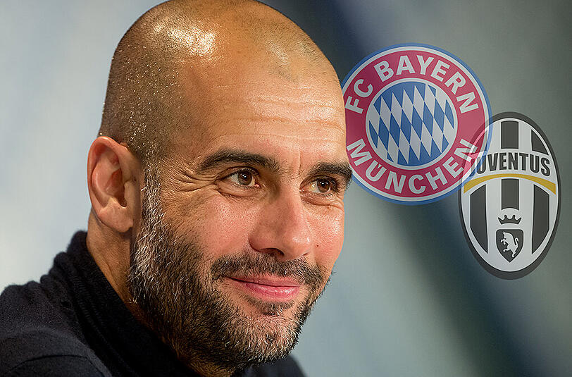 Schicksalsspiel für den Coach: Pep Guardiola vor dem Achtelfinalrückspiel gegen Juve.