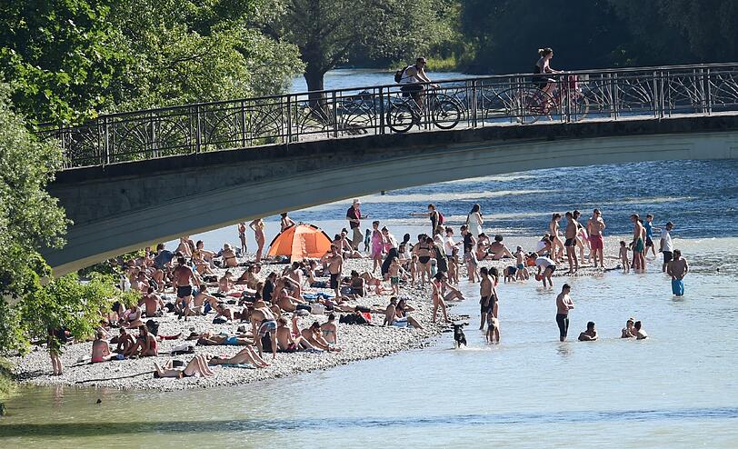So schön ist der Sommer in der Stadt: Die besten Hitze-Bilder aus München.