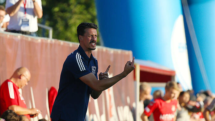Sandro Wagner in Aubstadt.