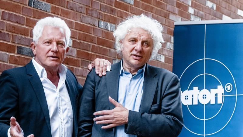 Die Schauspieler Udo Wachtveitl (r) und Miroslav Nemec.