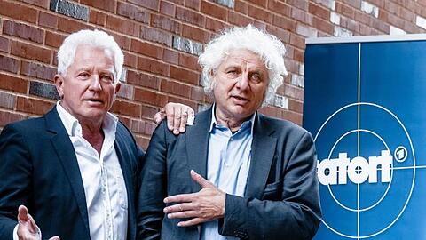 Die Schauspieler Udo Wachtveitl (r) und Miroslav Nemec.