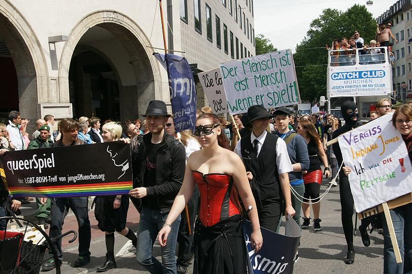 Sehen Sie hier die besten Bilder vom CSD in München.