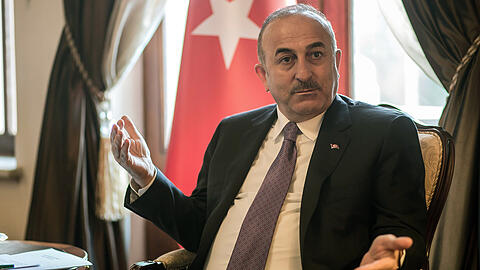 Der türkische Außenminister Mevlüt Cavusoglu.