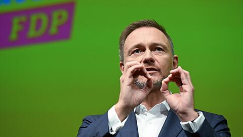 "Der Bund unterstützt die Länder bereits massiv": Bundesfinanziminister Christian Lindner.