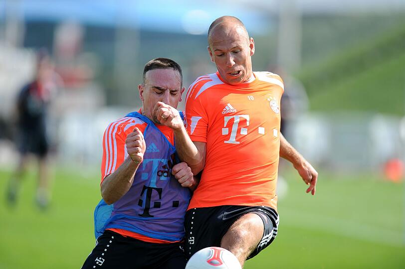 Die Bayern im Trainingslager in Doha, Tag 2.