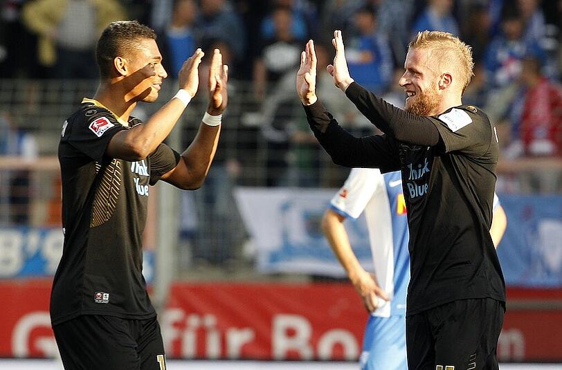 Rubin Okotie und Daniel Adlung waren die Matchwinner beim VfL Bochum.