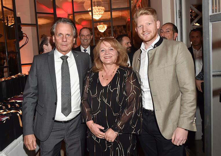 Bernd Werndl, Alexandra Schörghuber und deren Sohn Florian
