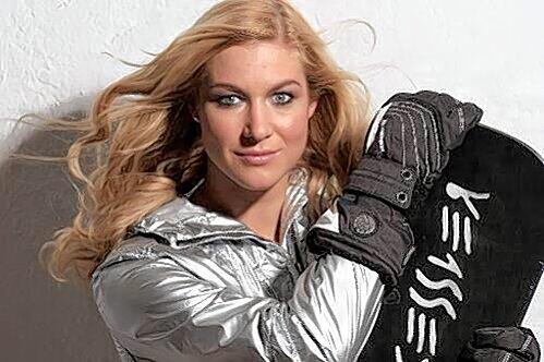 Der Star des deutschen Snowboard-Teams: Amelie Kober.
