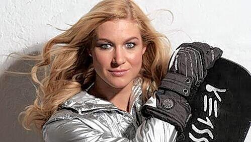 Der Star des deutschen Snowboard-Teams: Amelie Kober. Der Star des deutschen Snowboard-Teams: Amelie Kober.