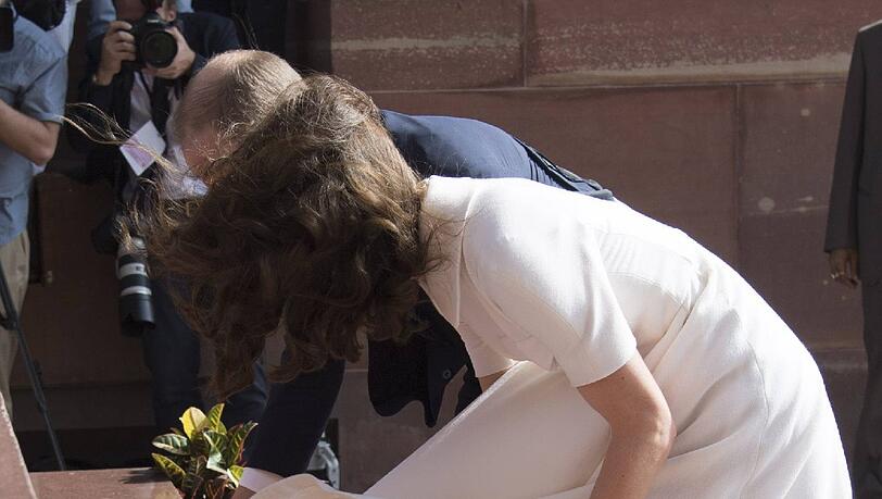 Herzogin Kate und Prinz William bei ihrer siebentätigen Tour durch Indien Herzogin Kate und Prinz William bei ihrer siebentätigen Tour durch Indien