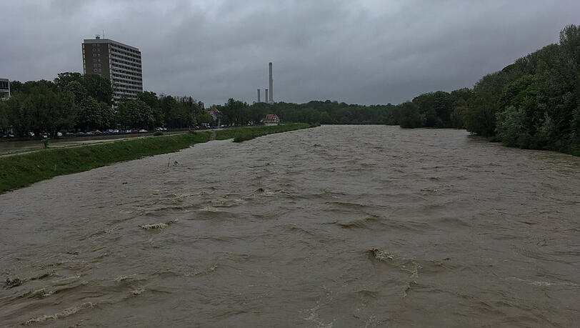 So sah es am Dienstagmorgen in Thalkirchen an der Isar aus. So sah es am Dienstagmorgen in Thalkirchen an der Isar aus.