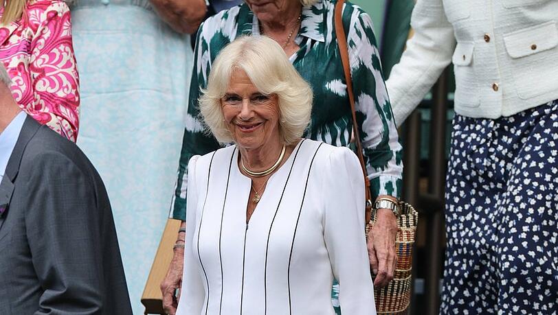 Königin Camilla in Wimbledon.