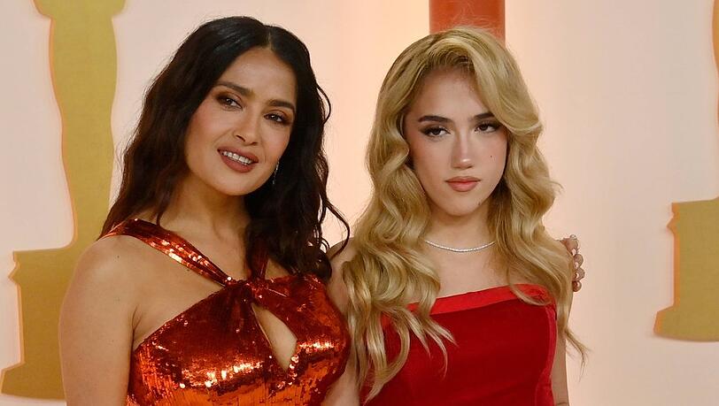 Salma Hayek und Valentina Paloma Pinault im Jahr 2023. Salma Hayek und Valentina Paloma Pinault im Jahr 2023.