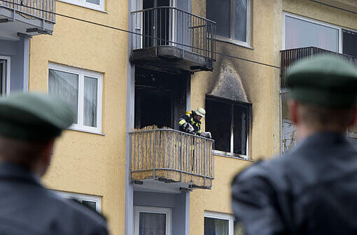Wohnungsbrand in der Berg-am-Laim-Straße - die Bilder.