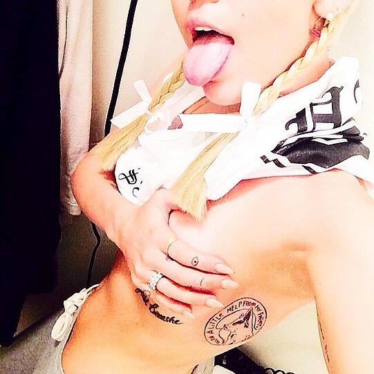 Miley Cyrus und ihre freizügigen Auftritte.