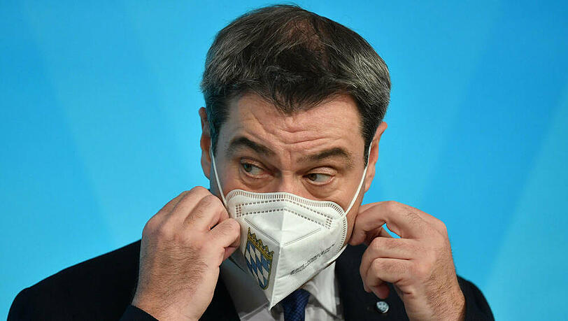 Markus Söder verkündet strengere Corona-Maßnahmen Markus Söder verkündet strengere Corona-Maßnahmen