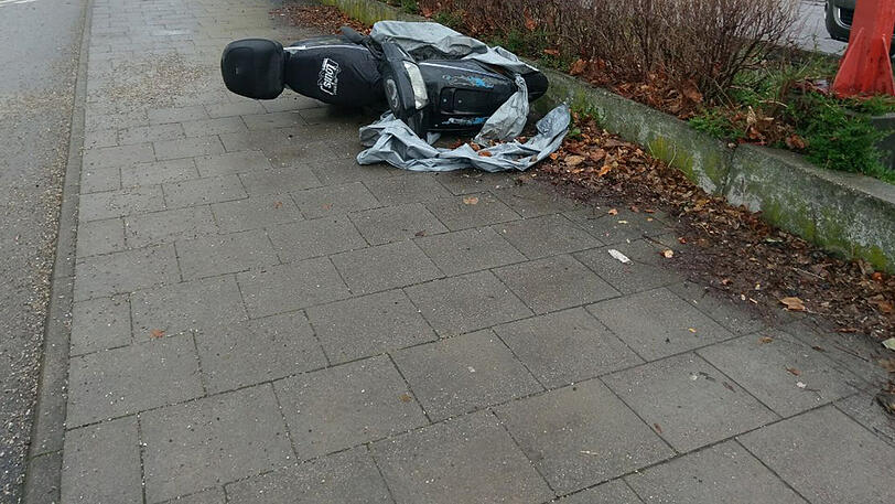 Weitere Bilder des Sturmtiefs "Zurbin" aus München.