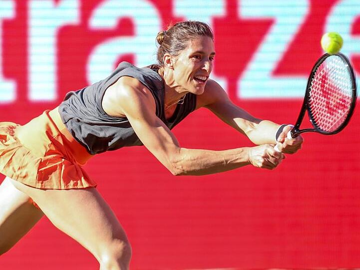 Hatte gegen die zweimalige Wimbledonsiegerin Petra Kvitova das Nachsehen: Andrea Petkovic.