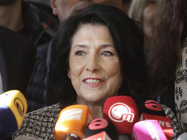 Salome Surabischwili wird neue Präsidentin von Georgien.