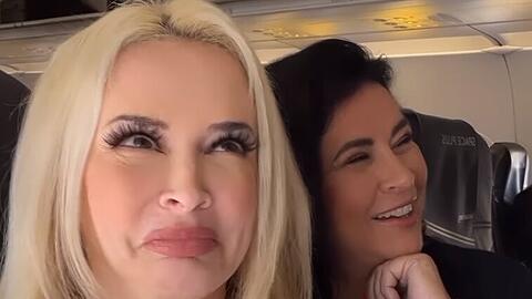 Auf dem Weg zum Wellness-Wochenende: Daniela  Katzenberger und Mutter Iris Klein