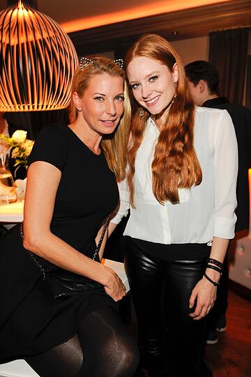 Giulia Siegel (l.) und Barbara Meier