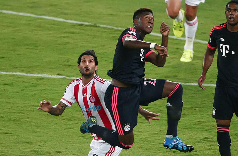 DAVID ALABA - NOTE 3 - Linker Innenverteidiger. Weil der Österreicher ja alles spielen kann, erledigte es zuverlässig. Wirkte unterfordert.