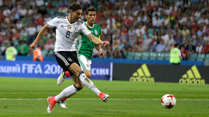 Der Schalker Leon Goretzka zeichnete sich als zweifacher Torschütze aus.