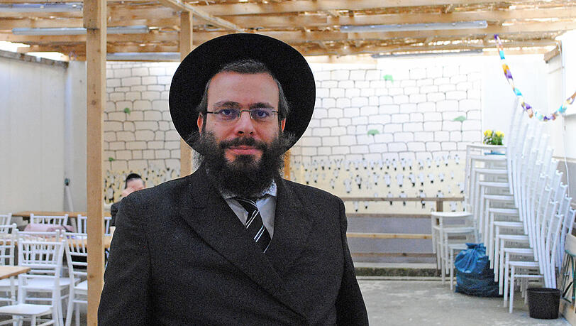Boruch Ioffe (42) lebt mit seiner Familie in Wien. Boruch Ioffe (42) lebt mit seiner Familie in Wien.