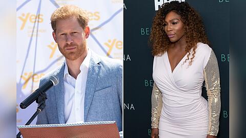 Prinz William und Serena Williams machen gemeinsame Sache.