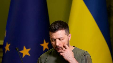 Wolodymyr Selenskyj, Präsident der Ukraine.