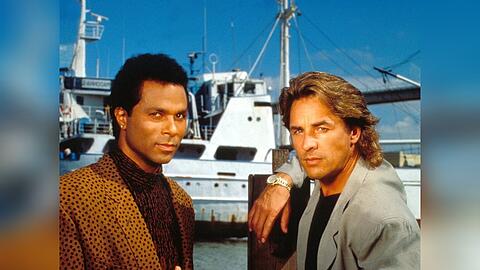 Die Vorbilder aus den 80er-Jahren: Philip Michael Thomas (l.) und Don Johnson in "Miami Vice".