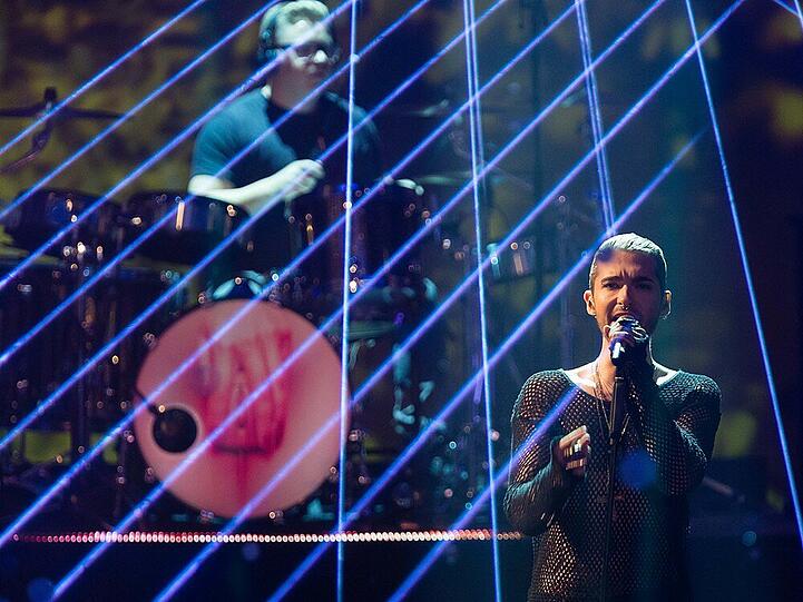Beleuchtung ist wichtig: Tokio Hotel auf der Bühne