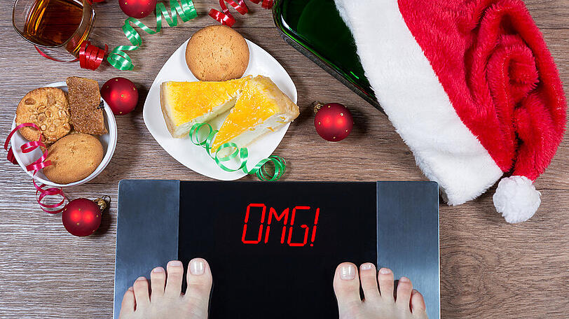Weg mit den Weihnachtspfunden!