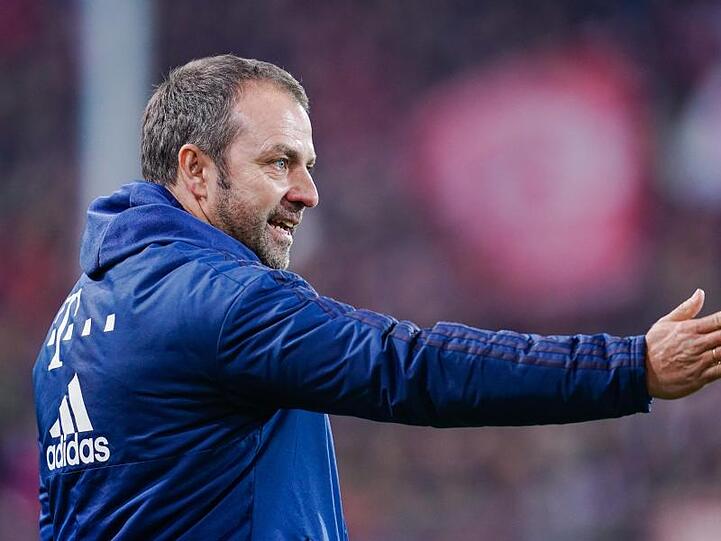 Bayern-Trainer Hansi Flick. Foto: Uwe Anspach/dpa/Archivbild