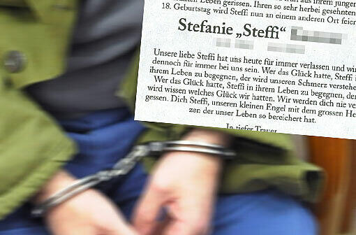 Der Gipfel im Stalking-Fall um die 17-jährige "Steffi": Der Täter schaltet eine falsche Todesanzeige in der SZ