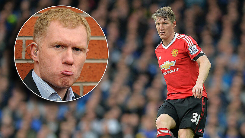 Ginge es nach Paul Scholes, sollte Bastian Schweinsteiger eine größere Rolle bei United spielen.