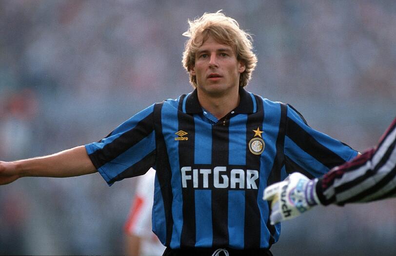 Jürgen Klinsmann - Inter Mailand (1989&ndash;92), Sampdoria Genua (1997-98)