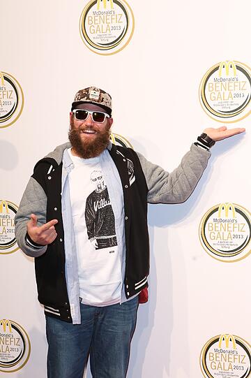 MC Fitti bei der Benefiz Gala zugunsten der "McDonald`s Kinderhilfe Stiftung" am 08.11.2013 im Postpalast in München.