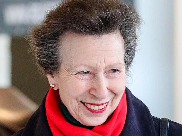 Vor knapp einem Monat: Prinzessin Anne in Aberdeen.