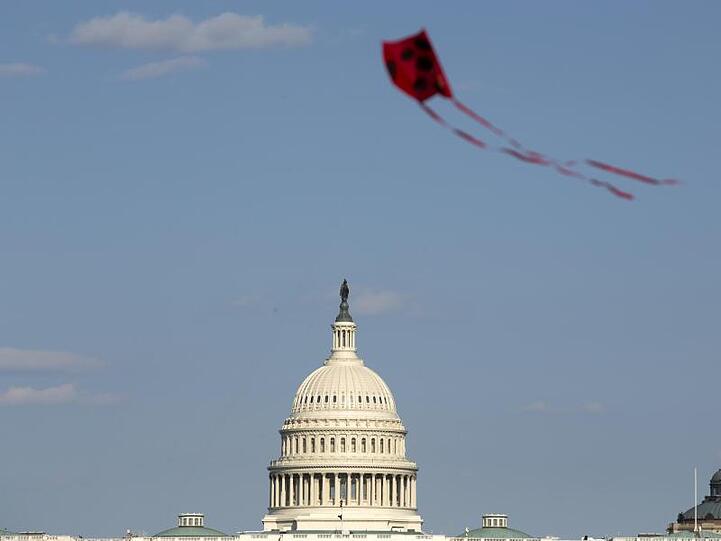 Das Kapitol in Washington. In den USA gibt es mehr bestätigte Infektionen mit dem Coronavirus als in jedem anderen Staat der Welt.