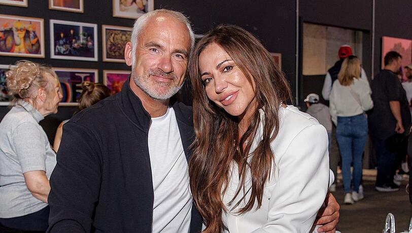 Heute ist sie glücklich: Simone Thomalla mit ihrem neuen Partner René.