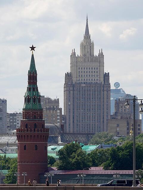 Eine Reaktion des Kreml oder des Außenministeriums in Moskau auf die atomaren Drohungen von US-Präsident Donald Trump lässt auf sich warten. (Archivbild)